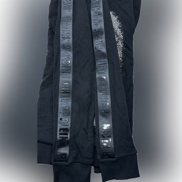 👨🏻‍💼 Philipp Plein 💀 Men’s Black Hoodie - Picture 11 of 11